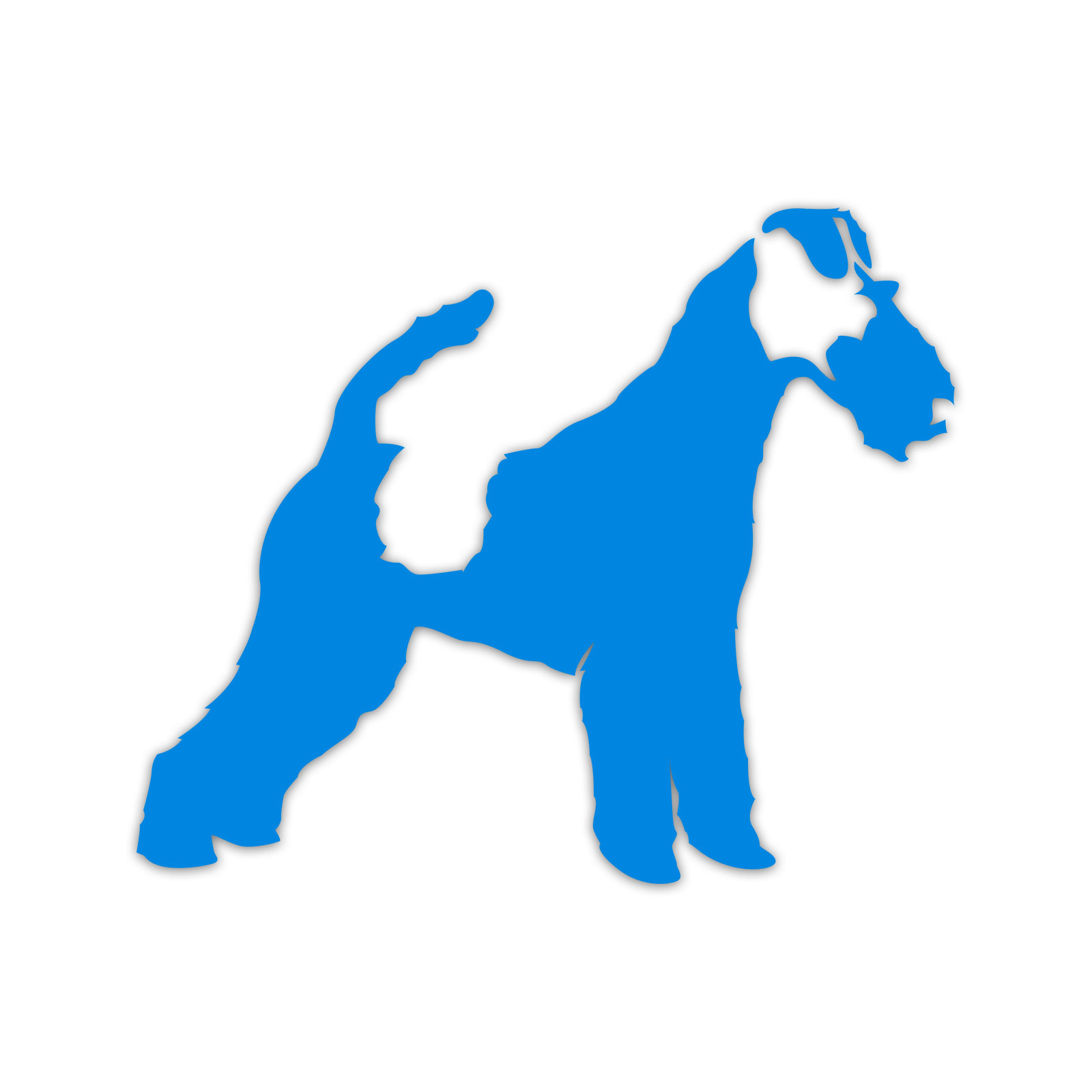 Fox Terrier Vinyl Sticker Die Cut Weatherproof UV Protected | eBay